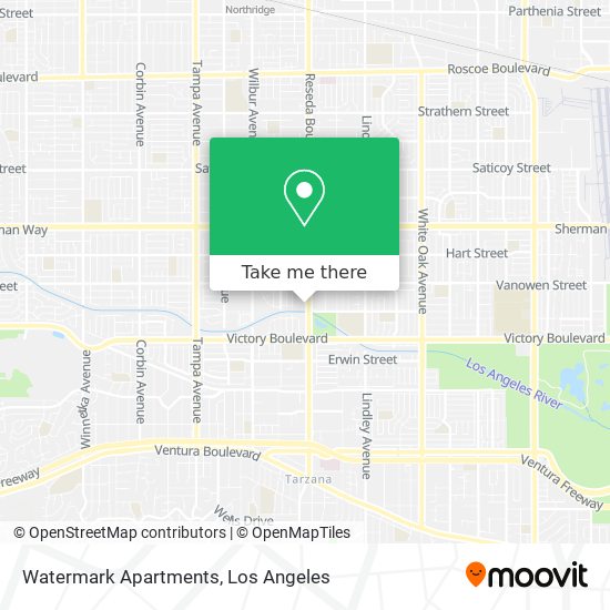 Watermark Apartments map