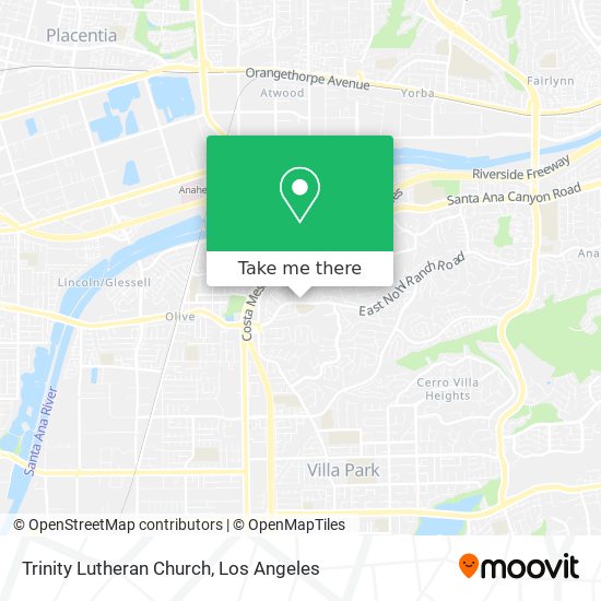 Mapa de Trinity Lutheran Church