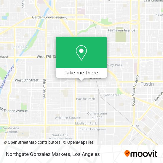 Mapa de Northgate Gonzalez Markets