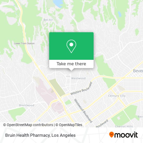 Mapa de Bruin Health Pharmacy