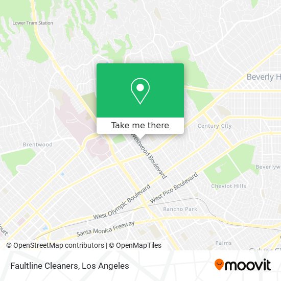 Faultline Cleaners map