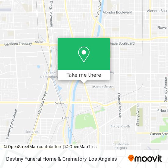 Mapa de Destiny Funeral Home & Crematory