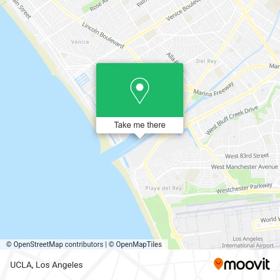 UCLA map