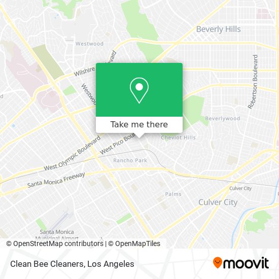 Mapa de Clean Bee Cleaners