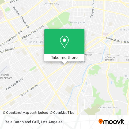 Baja Catch and Grill map