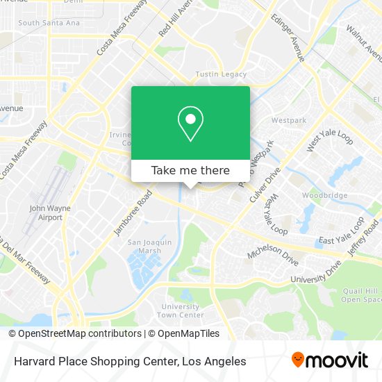 Harvard Place Shopping Center map