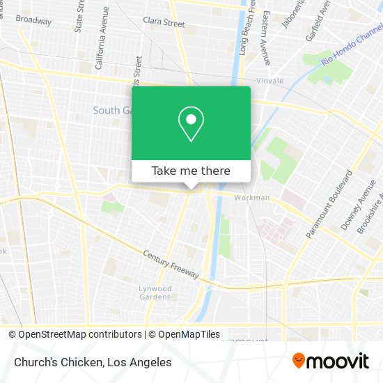 Mapa de Church's Chicken