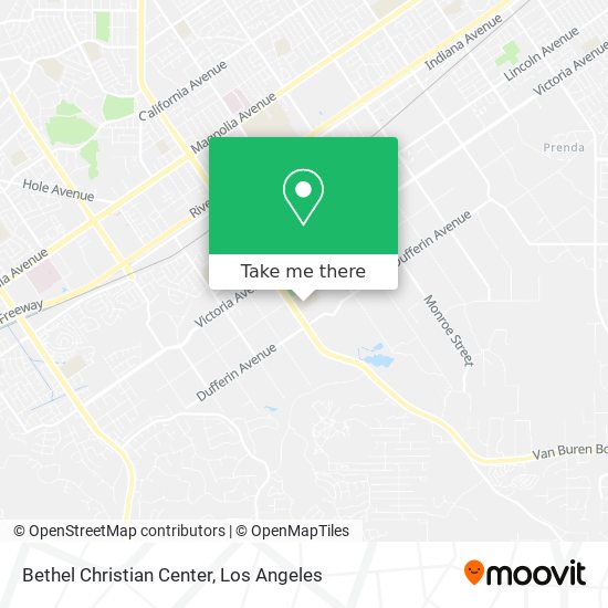 Bethel Christian Center map