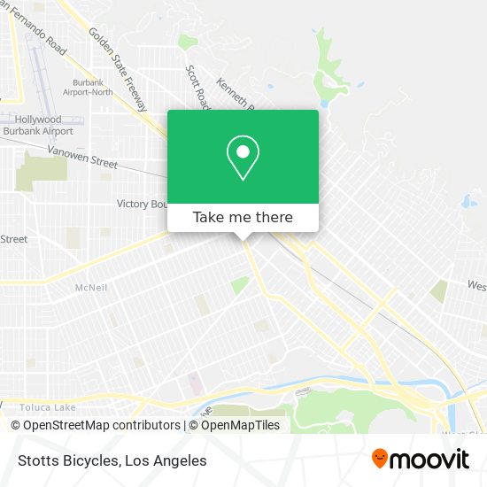 Stotts Bicycles map