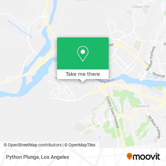 Python Plunge map