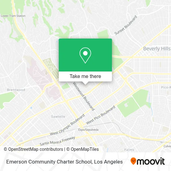 Emerson Community Charter School map