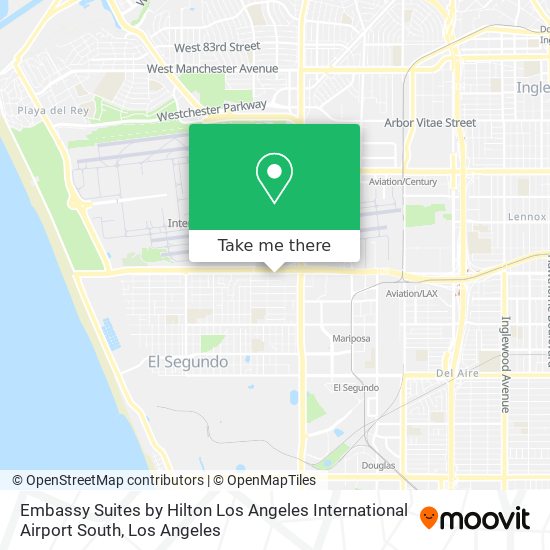 Mapa de Embassy Suites by Hilton Los Angeles International Airport South