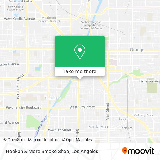 Mapa de Hookah & More Smoke Shop