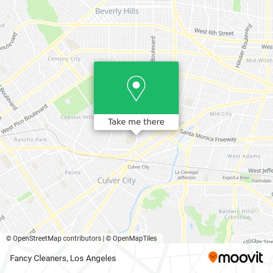 Fancy Cleaners map