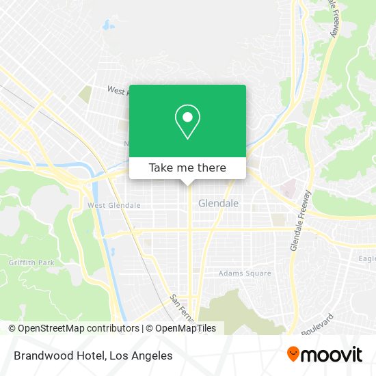 Mapa de Brandwood Hotel