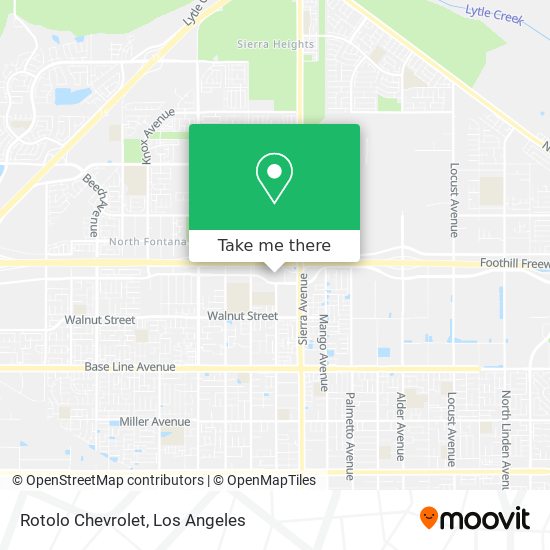 Rotolo Chevrolet map