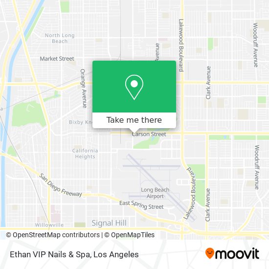 Ethan VIP Nails & Spa map