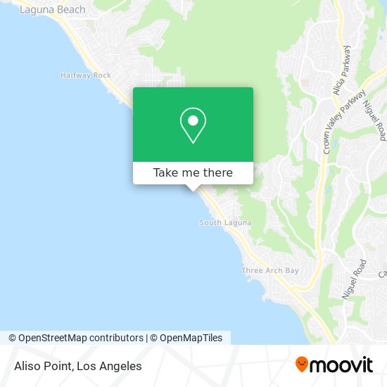 Aliso Point map