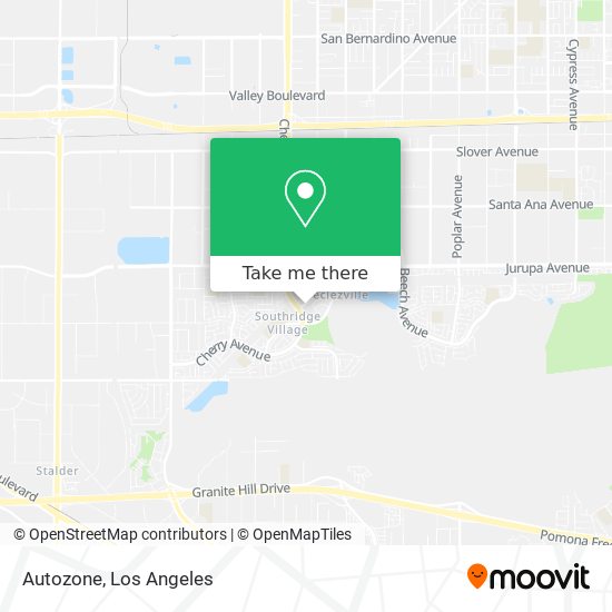 Autozone map