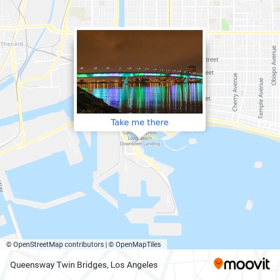 Queensway Twin Bridges map