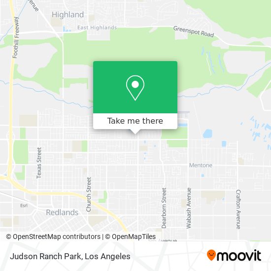 Mapa de Judson Ranch Park