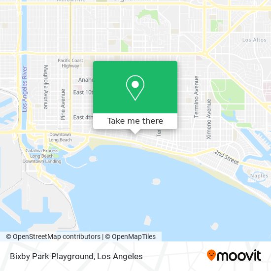 Mapa de Bixby Park Playground