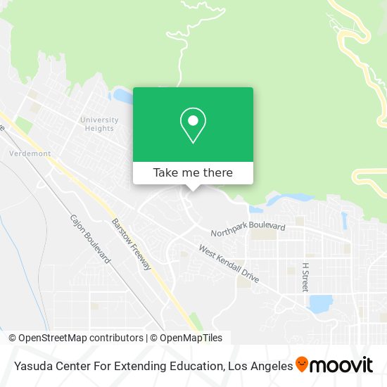 Mapa de Yasuda Center For Extending Education