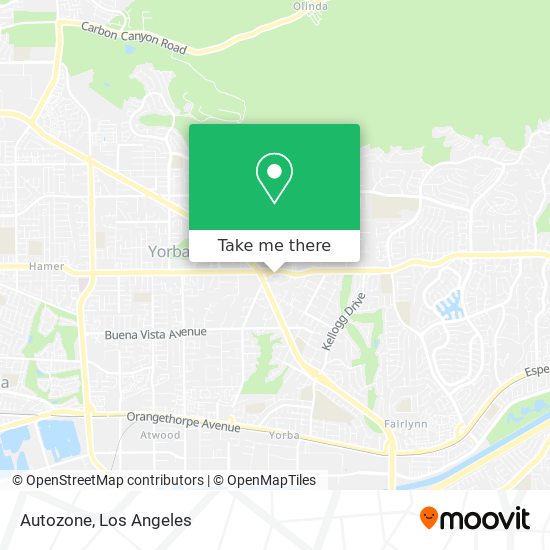 Autozone map