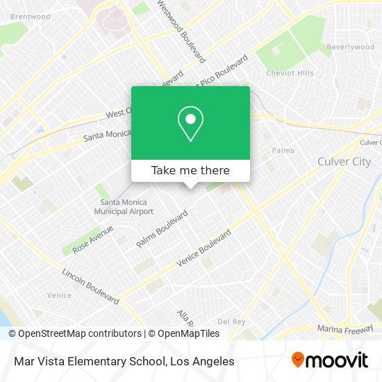 Mapa de Mar Vista Elementary School
