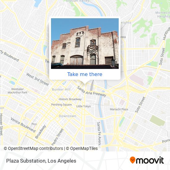 Mapa de Plaza Substation