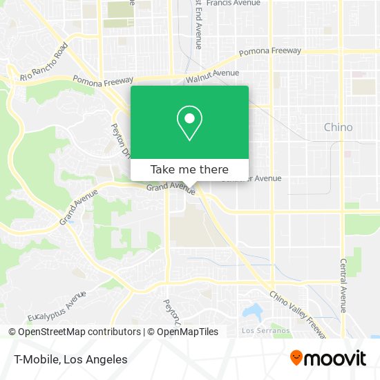 T-Mobile map