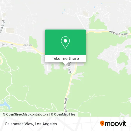 Mapa de Calabasas View