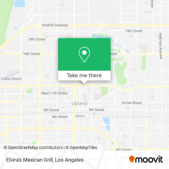 Mapa de Elvira's Mexican Grill
