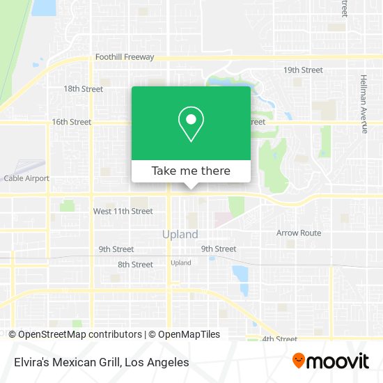 Elvira's Mexican Grill map
