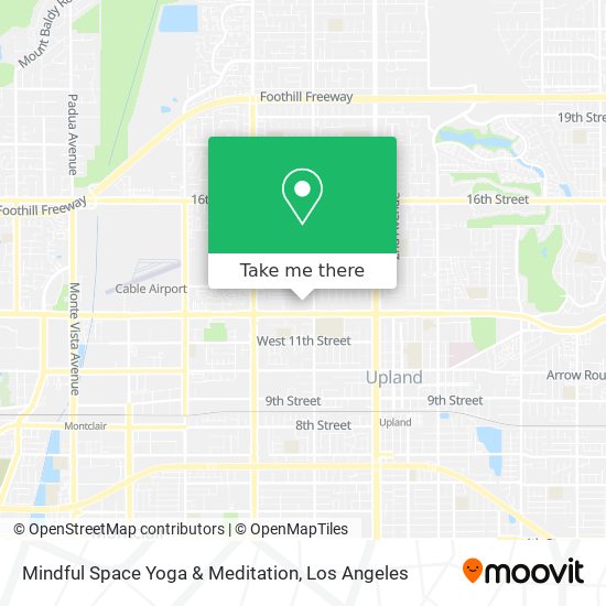 Mindful Space Yoga & Meditation map