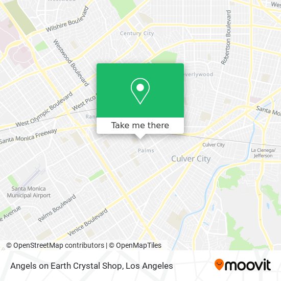 Mapa de Angels on Earth Crystal Shop