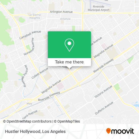 Mapa de Hustler Hollywood