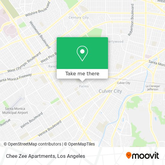 Chee Zee Apartments map