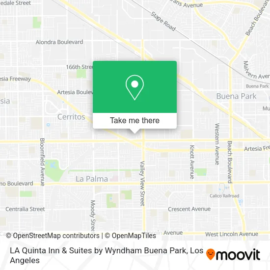 LA Quinta Inn & Suites by Wyndham Buena Park map