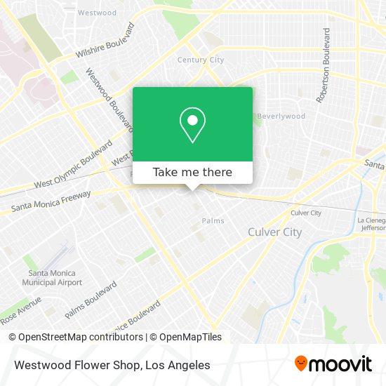 Westwood Flower Shop map