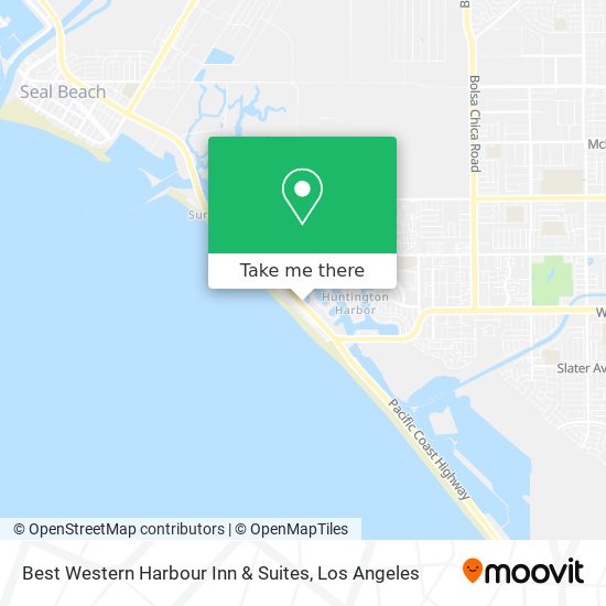 Best Western Harbour Inn & Suites map