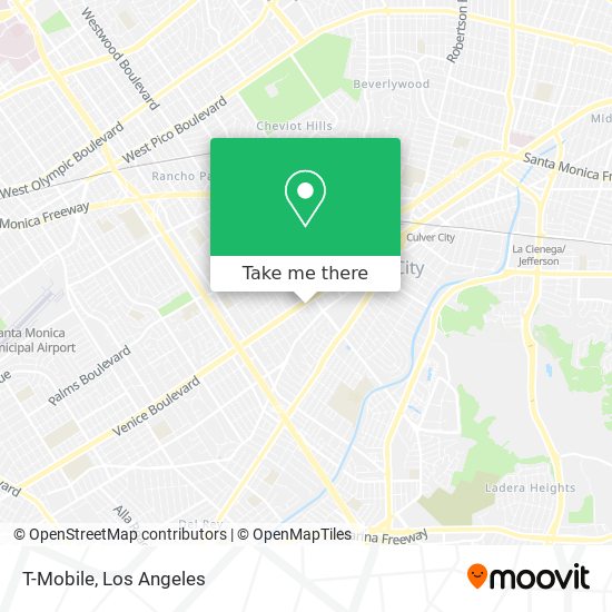 Mapa de T-Mobile