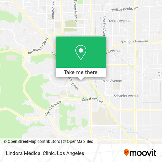 Lindora Medical Clinic map