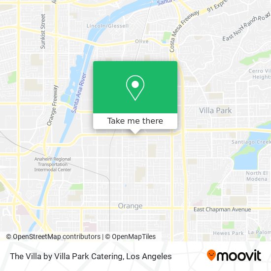Mapa de The Villa by Villa Park Catering