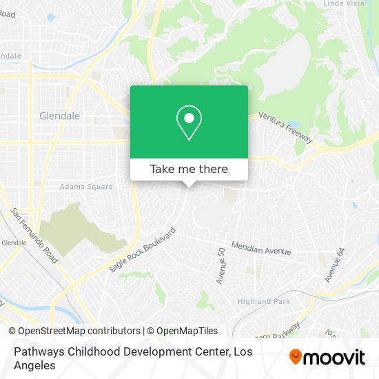 Mapa de Pathways Childhood Development Center