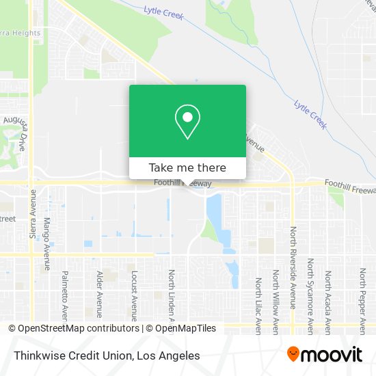 Thinkwise Credit Union map