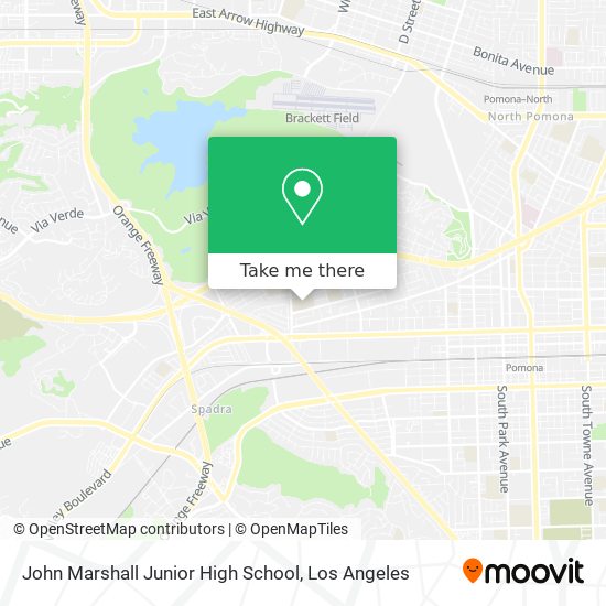 John Marshall Junior High School map