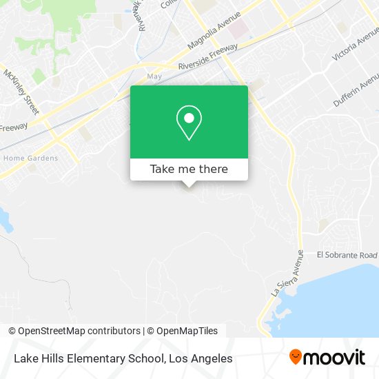 Mapa de Lake Hills Elementary School