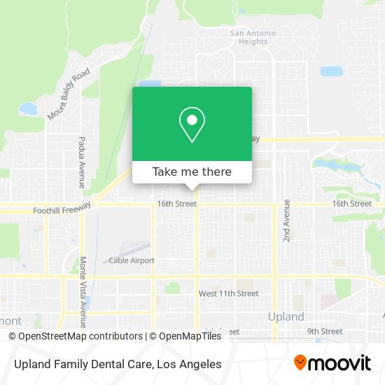 Mapa de Upland Family Dental Care