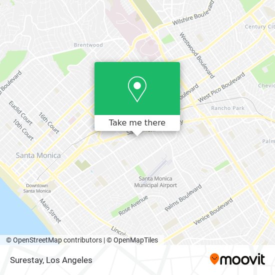 Mapa de Surestay